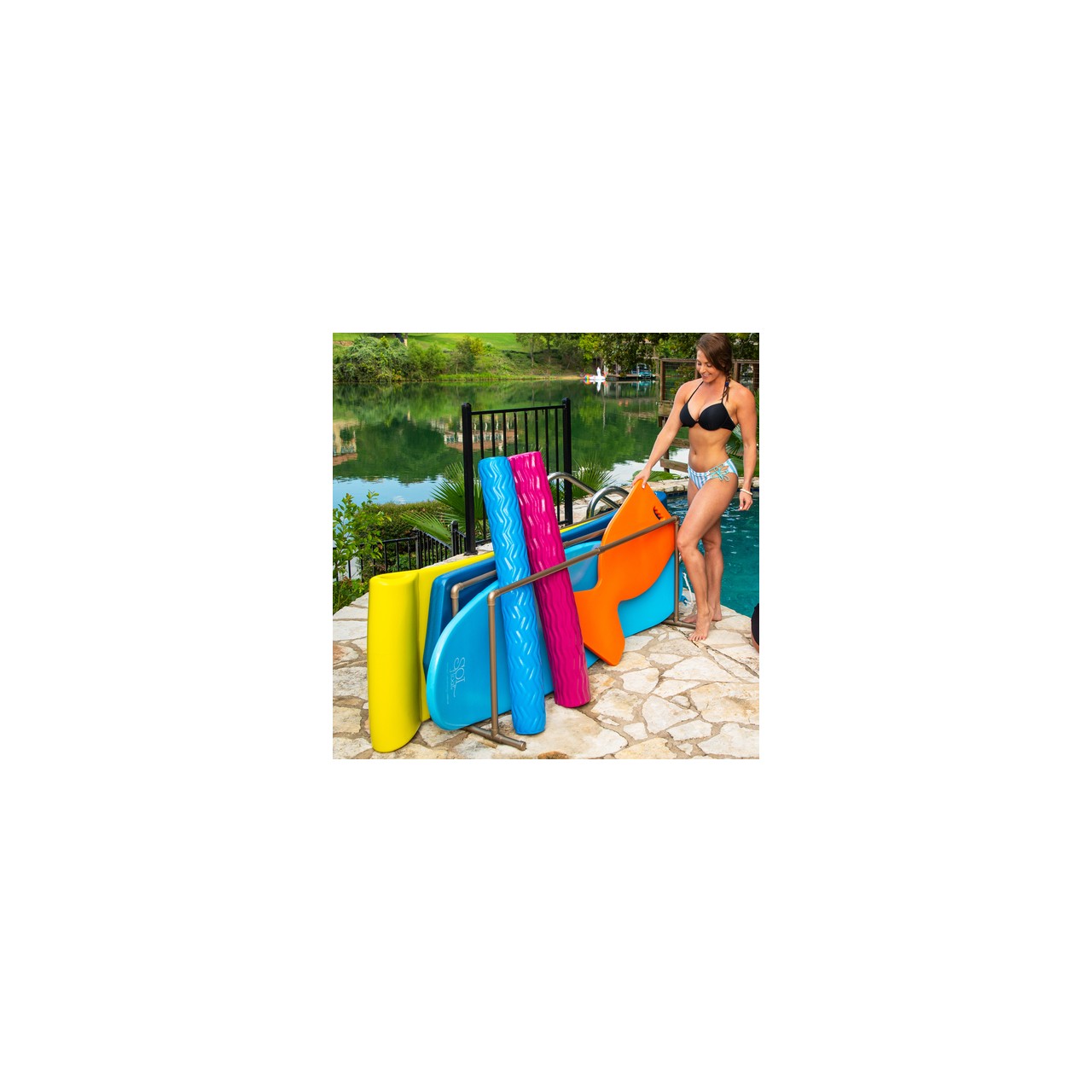 Pool Rack - Bronze Pool Rack - Bronze
